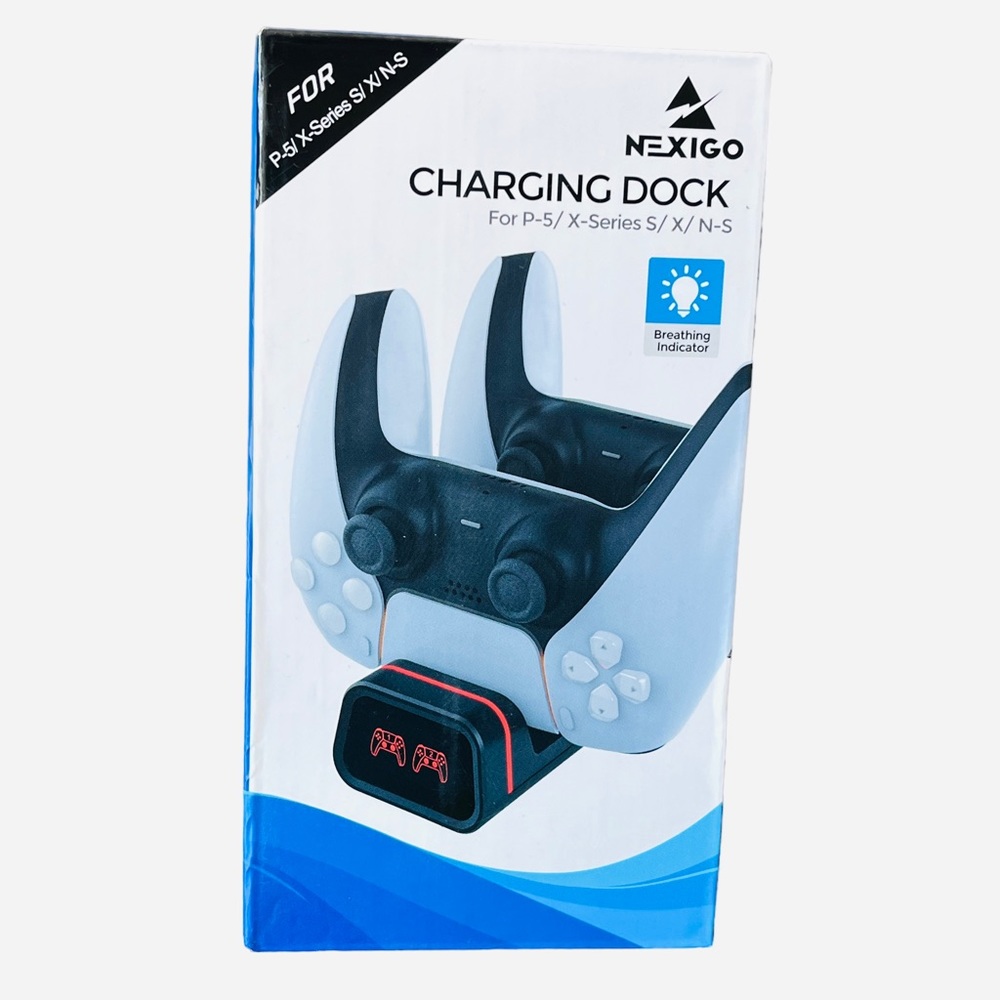 Ps5 Switch Xbox Controller Dual Charger By Nexigo charging dock NEW Accessory